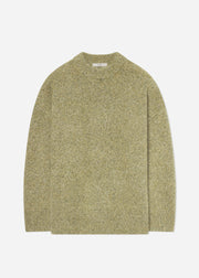 Boyfriend Sweater in Cashmere - Mossy - CO Collections
